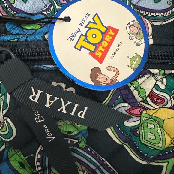 Vera Bradley Toy Story Disney Pixar Triple Compartment Crossbody NWT - Picture 6 of 11
